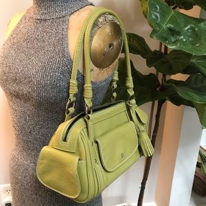 Da Milano Green Leather Purse